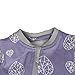 ZippyJamz Organic Baby Footed Sleeper Pajamas with Inseam Zipper for Quickier and Easier Diaper Changes ~ Heartbreaker (18-24 Months)