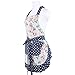 NEOVIVA Kitchen Aprons for Women with Pockets,Cooking Aprons for Women,Vintage Apron for Baking BBQ and Gardening,Mother's Day Gifts,Unique Gifts for Bakers and Cooks
