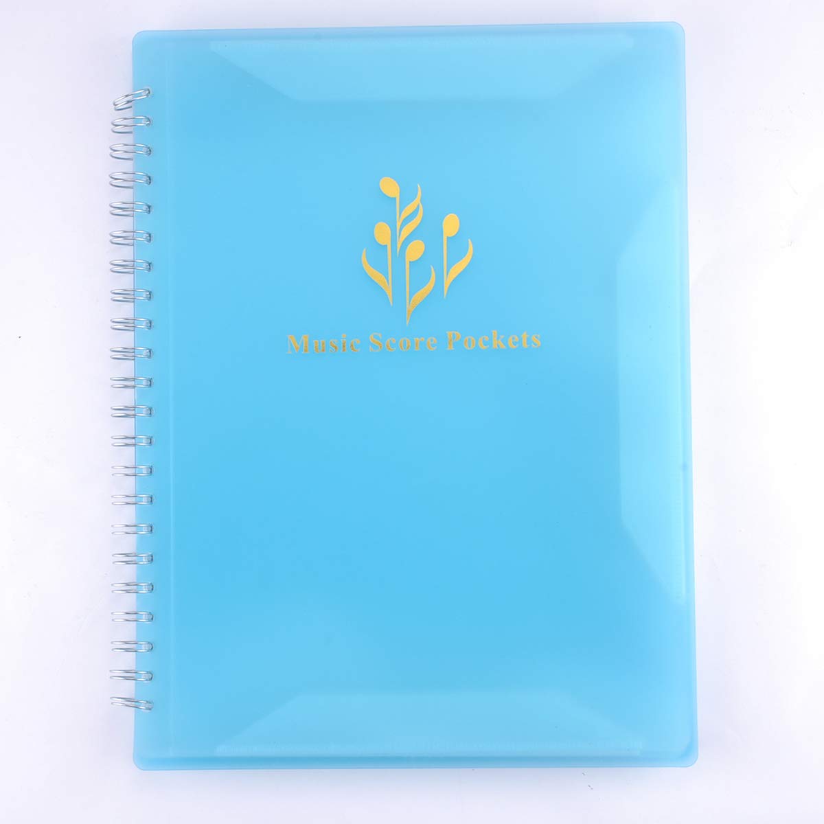 Music Sheet Storage Folder - Creative Change Spectrum A4 Letter Size Double Side File for Holding Sheet Music and Files (Blue)