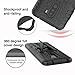 Xiaomi Pocophone F1 Case, Boythink Double-Layer Hybrid Shock Resistant Armor with Kickstand Protective Case for Xiaomi Poco F1 / Pocophone F1 (Black)