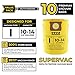10 Pack, 10-14 Gallon Filter Bags for Shop Vac Vacuum - Type I 90672 - High-Efficiency Vacuum Bags