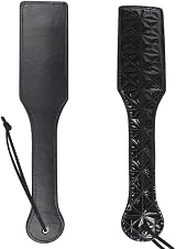 PU Leather Horse Riding Crop Faux Leather Paddle Whip Black Training Whip view 3