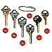MSPowerstrange Professional 6 Key Depth Key Set (KW1, KW11, SC1, SC4, M1, M10) with Bump Ring