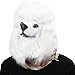 PARTY STORY Poodle Dog Mask Latex Animal Full Head Mask Novelty Halloween Costume Rubber Masks