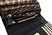 Genuine Leather Wallets for Women Handmade Large Capacity Long ID Card Holder Organizer Ladies Clutch Wallet Hill Burry black Tokyo