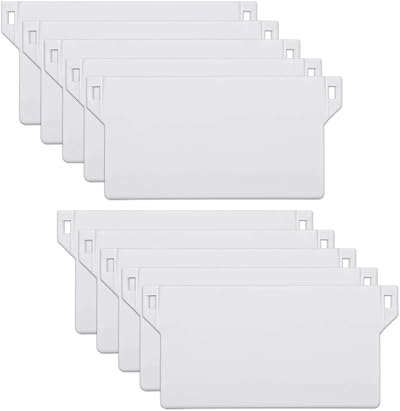 First Blinds Vertical Blind Weights 89mm Replacement Slats White 50