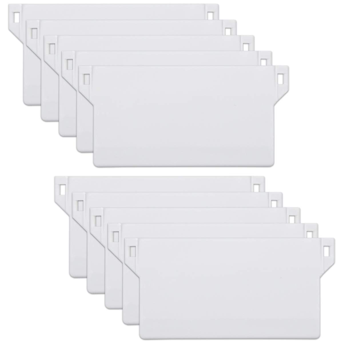 Vertical Blind Weights 89mm (3.5 inches) - Replacement Spares Bottom Weights Slats - White (50)