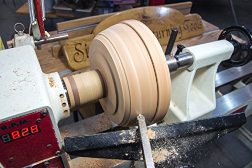 Simple Woodturning Tools Carbide Wood Lathe Tools Hollower, Rougher, Detailer and Comfortable Foam Grip Handle, USA Made, Stainless Steel - Thumbnail 5