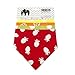 Baby Bandana Snap Bibs for Boys or Girls comes in 4 Pack Vibrant Set