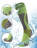 100% Waterproof Hiking Socks, [SGS Certified] RANDY SUN Unisex Knee Length Breathable Skiing Trekking Sock 1 Pair