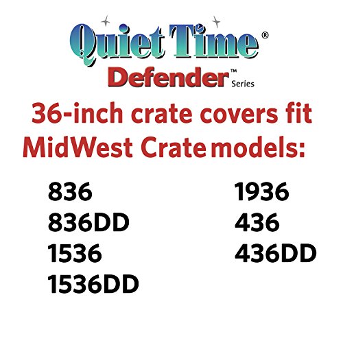 image for Midwest Homes for Pets Dog Crate Cover, Gray Geometric Pattern