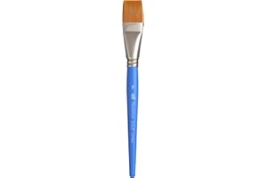 PRINCETON ARTIST BRUSH CO. Select Artiste, Series 3750, Paint Brush for Acrylic, Watercolor and Oil, Flat Wash, 1 Inch