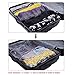 HAWATOUR Travel Vacuum Storage Bags with USB Powered Electric Pump Reusable Space Saver Bags for Clothes