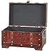 Vintiquewise(TM Antique Style Wooden Trunk, Small