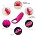 Vibrating Cock Ring, Remote Control 9-Speed Penis Ring Vibrator Medical Silicone Waterproof Rechargeable Powerful Vibration Sex Toy for Male and Couples (Pink)thumb 3