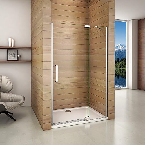 Perfect 800mm Pivot Shower Door 8mm Easy Clean Glass Shower Enclosure Cubicle Door