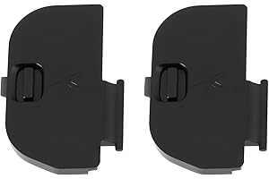 YINETTECH 2pcs Battery Door Cover SLR Digital Camera Battery Lid Cap Compatible with Nikon D90 D80 D50 D70 D70S Cameras
