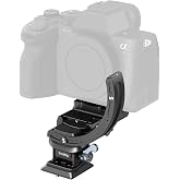 SMALLRIG Horizontal-to-Vertical Mount Plate Kit for Mirrorless Cameras | Tripod Mount Ring Lens Mount with Quick Release Plat