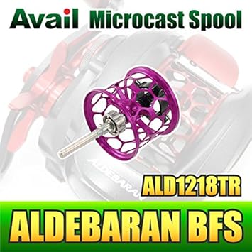 Amazon Avail アベイル シマノ 12アルデバランbfs スプール Microcast Spool Ald1218tr パープル Hedgehog Studio スピニングリールパーツ