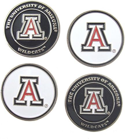 Arizona Wildcats Double Sided Golf Ball Marker (Set of Four)