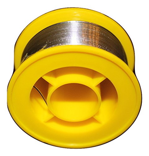 60/40 Tin/Lead Flux 2.0% 0.8mm rosin flux solder wire Roll (100 gms) - 0.22lb