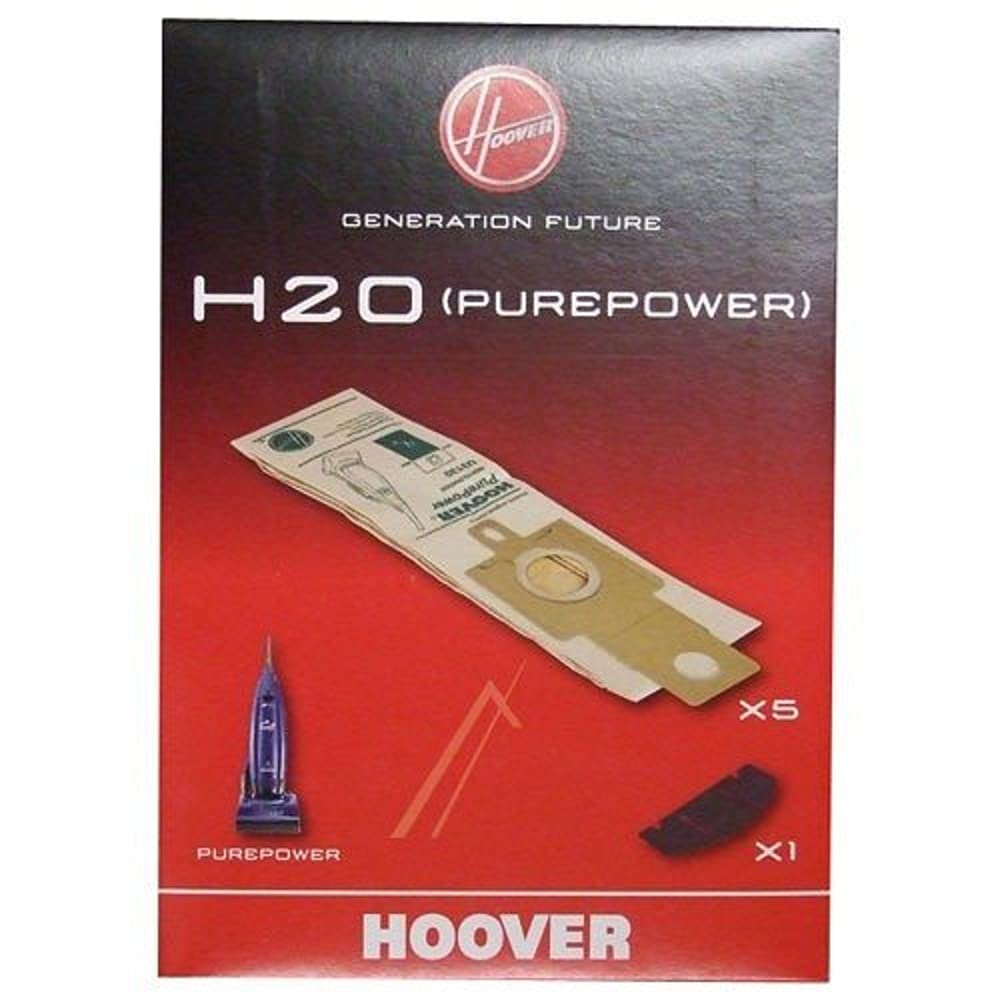 Hoover Genuine H20 Purepower Upright Replacement Bags Plus 1 Filters