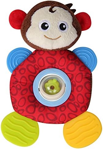 Cute Monkey Teething Rattle T22018-1