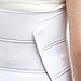 MediChoice Abdominal Binder, Universal, Tri-Panel, Knit Elastic, Hook And Loop Closure, 9 Inch Wide, Stretches To Fit 46 To 62 Inches (Each of 1)