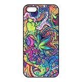 Trippy Protective Rubber Back Fits Cover Case for iPhone 5 5s