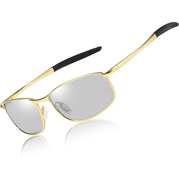 Lunettes De Soleil Photochromiques Polarisées - Verres Qui S'adaptent à La Lumière, UV400 - Pour Conduite, Pêche, Vélo, Sports Outdoor - Design élégant - 7