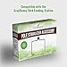 Gray Bunny GB-6867 Pole Stabilizer Attachment Prongs for Backyard Bird Feeding Stations, Single 2 Prong Metal Stake Base to Support Freestanding Poles and Feeder Stands, Stackable for 4 Prongs