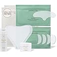 Dermaclara Complete Stretch Mark Care Kit - Silicone Body Patch for Scars and Claraprep Collagen Hydrating Foaming Facial Cleanser - Stretch Mark Prevention Pregnancy Must Haves