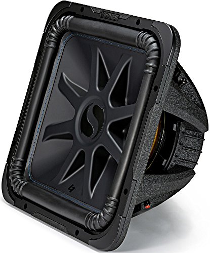 Kicker Solo-Baric L7S 2000W 15" 4 Ohm DVC Sealed or Ported Square Subwoofer