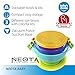 NEOTA Spill-Proof BPA-Free Baby Bowls and Spoon Set with Lids for Baby and Toddler, 3-Count