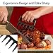 ICCKER Meat Claws - Bear Paw Shredder Claws for BBQ Pork, Beef, Brisket, Turkey, Premium Meat Shredder, Sharp and Lightweight, BPA Free Barbecue Tools