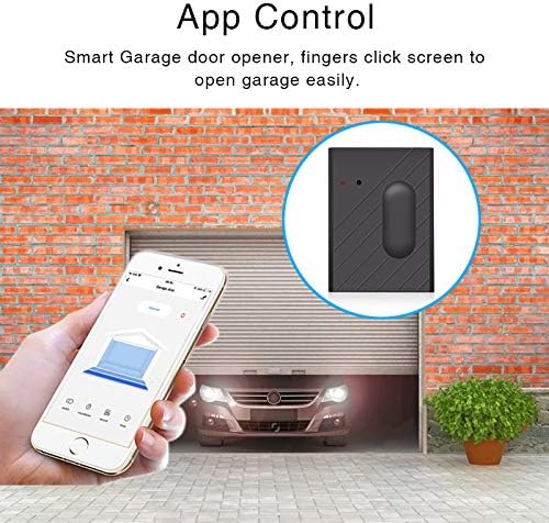 Akin Abrepuertas de garaje WiFi Alexa Smart Garage Door Switch Controller con temporizador Tuya APP Control remoto fcil de instalar controlador compatible con AlexaGoogle Home