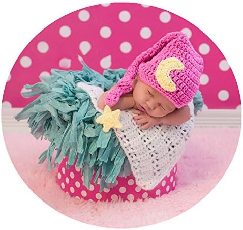 Fashion Newborn Boy Girl Baby Costume Knitted Photography Props Cute Hat Headdress