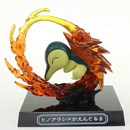 HT TOYS Pokemon Cyndaquil Boxed Action Figure Toy Pokemon Go 8cm