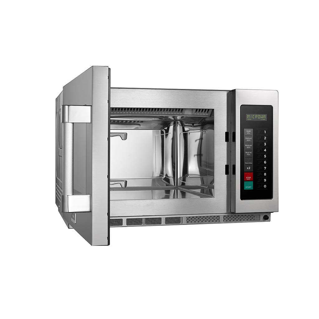 Midea Equipment 2134G1A Commercial Microwave, 2100 Watts, Stainless Steel