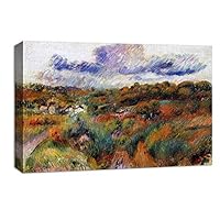 Canvas Wall Art Landscape at Beautiful by Pierre-Auguste Renoir Canvas Prints Home Artwork Decoration for Living Room,Bedroom - 12x18 inches
