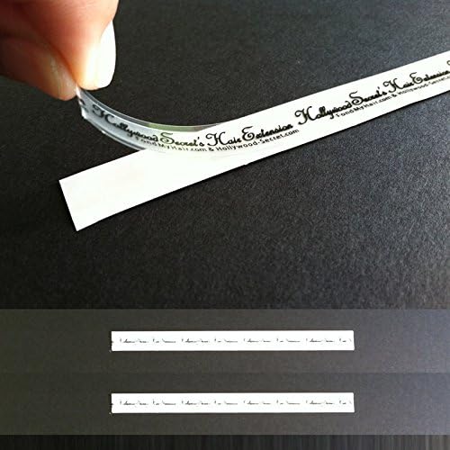Super Strong Medical Surgical Double Sided Tape - Clear - (Not a 'Roll' type) 2 Pieces set of 10 mm x 200 mm (0.4 x 7.8 Inches) for Professionals to Replace Bonding Adhesive Tape 2PC