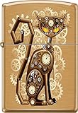 Zippo Industrial Machinery, Cat With Gears, Steam