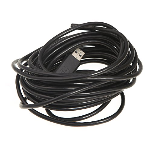 KKmoon Waterproof 7mm USB Inspection Borescope Endoscope Snake Scope 6pcs LED 10m Tube