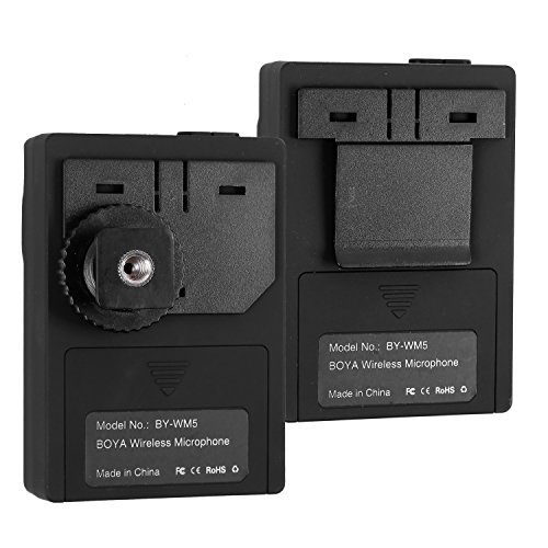 image for pangshi BOYA BY-WM5 Wireless Lavalier Microphone System for iPhone Sam