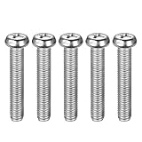 Wall Mounting Screws for Samsung TV - M8 x 45mm with Pitch 1.25mm Solid Screw Bolts for Samsung TV Wall Mounting, Work with Samsung 7, 8 Series TV