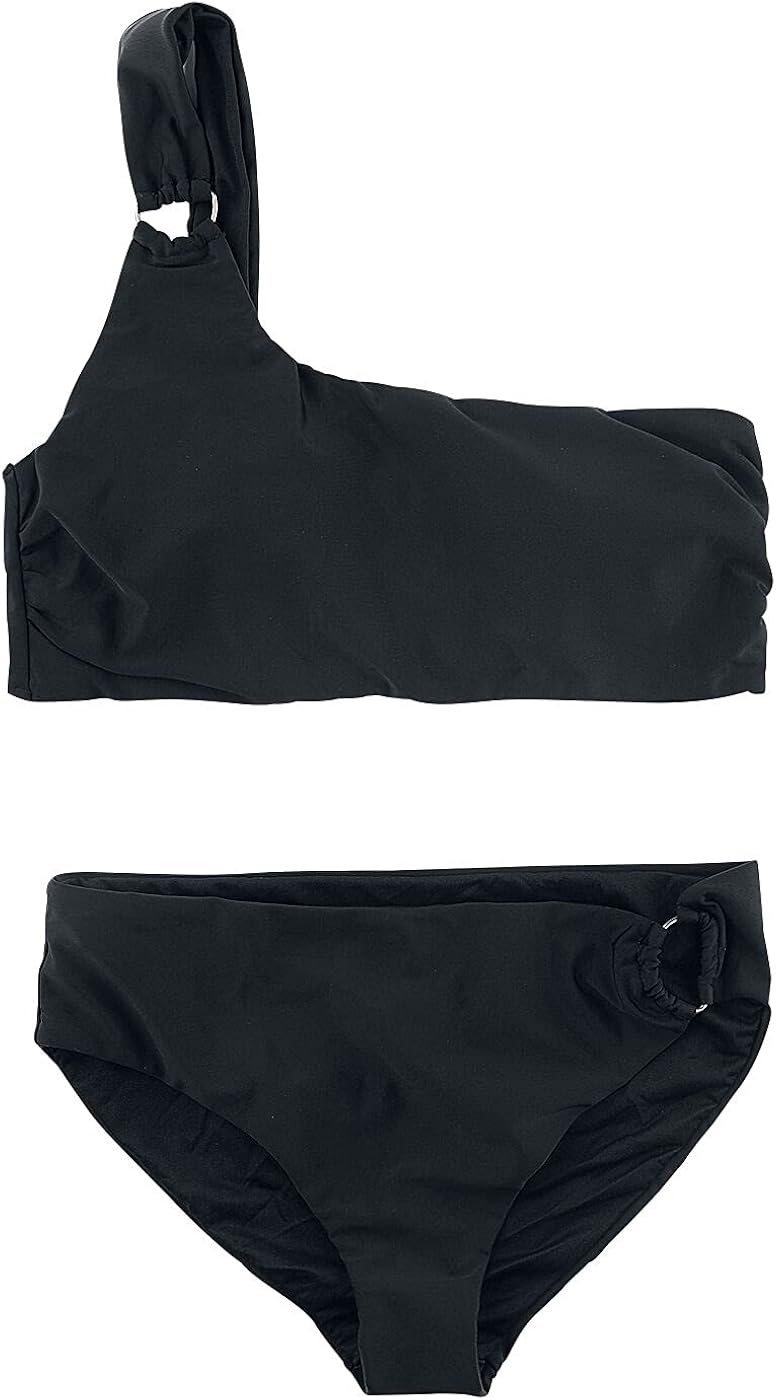 Forplay Asymmetric Bikini Donna Set Bikini Nero Amazon.it Abbigliamento