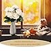 SOLEDI Silk Rose Cream 10 Heads Artificial Flower French Rose Fake for Bridal Bouquet Wedding Living Room Table Home Garden Decoration