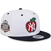 New Era NY New York Yankees 9FIFTY 100th Anniversary Big Apple Snapback Cap, Adjustable Hat White