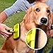Pecute Self Cleaning Slicker Brush for Dogs Cats, Ultra Gentle Dog Brush for Shedding, Grooming, and Massage, Great for Short and Long-haired Dogs, Cats, Rabbits, and Pets
