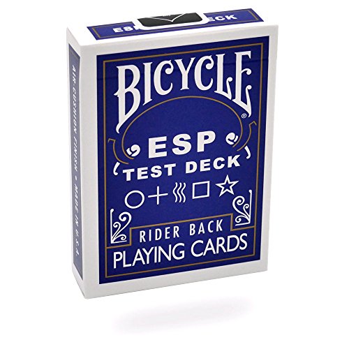 Magic Makers Bicycle ESP Test Deck with Rudy T Hunter, Includes Magic Instruction